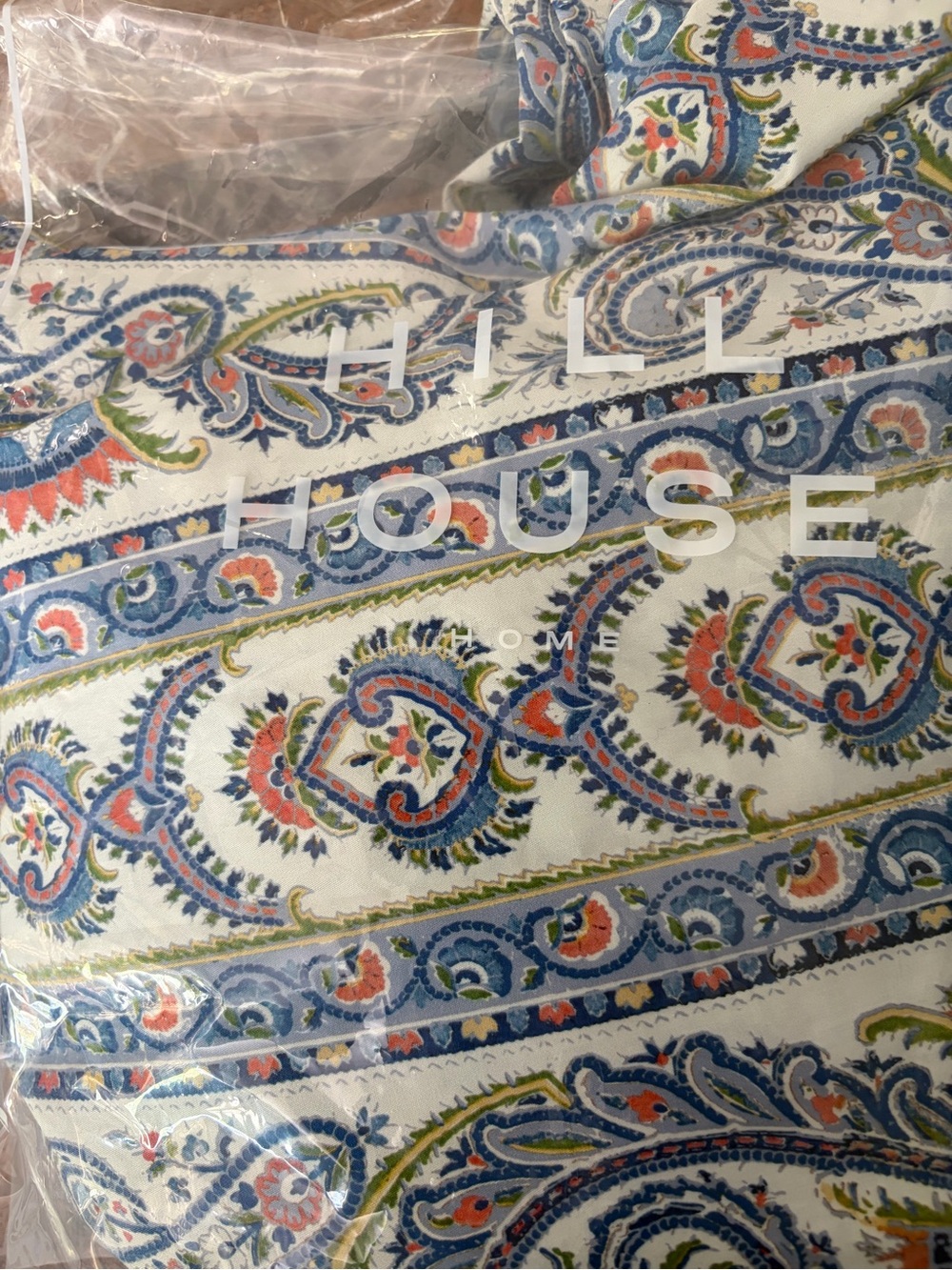 Hill House Home The Margot Dress - Blue Corsica Paisley Size LBlue Corsica Paisl - Picture 8 of 8